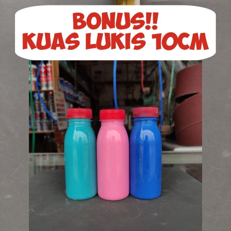 

cat tembok cat kerajinan 100ml DIY kerajinan kurikulum merdeka warna