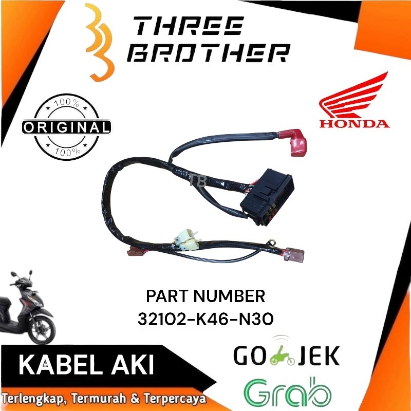 Kabel aki rumah sekering sekring fuse box Vario 110 fi injeksi iss original