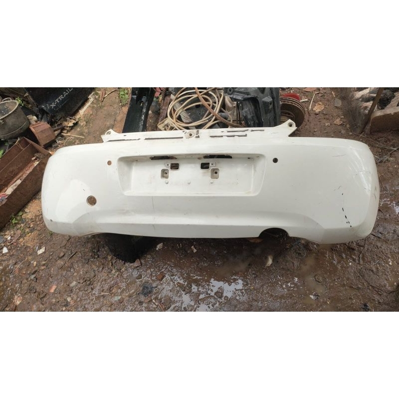 bemper belakang brio 2014 original