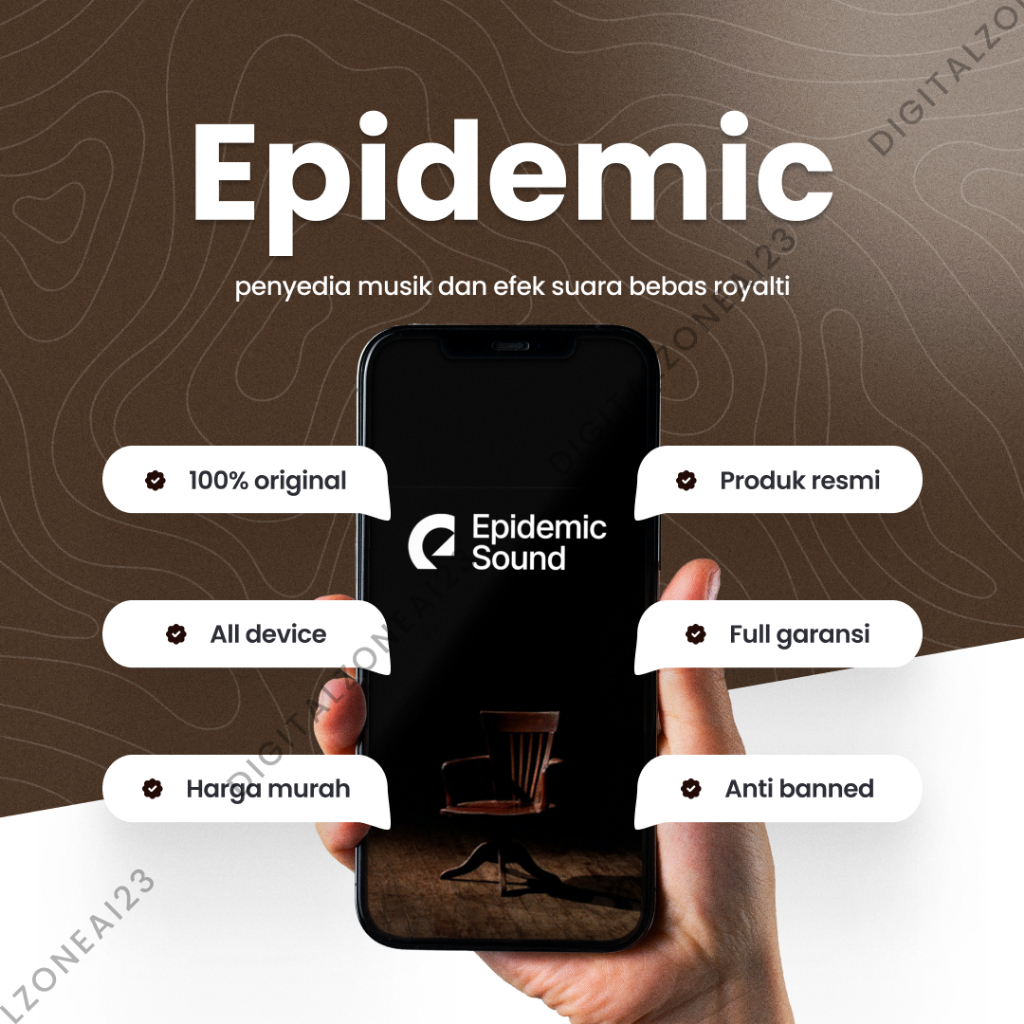 Epidemic Sound Premium 1 Bulan