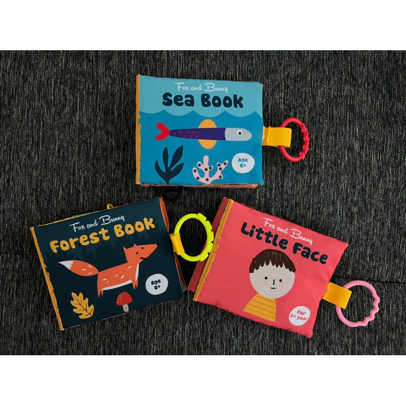 Preloved baby book Fox and bunny