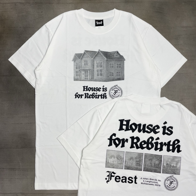 Feast - Residence | Tshirt White Original Merchandise