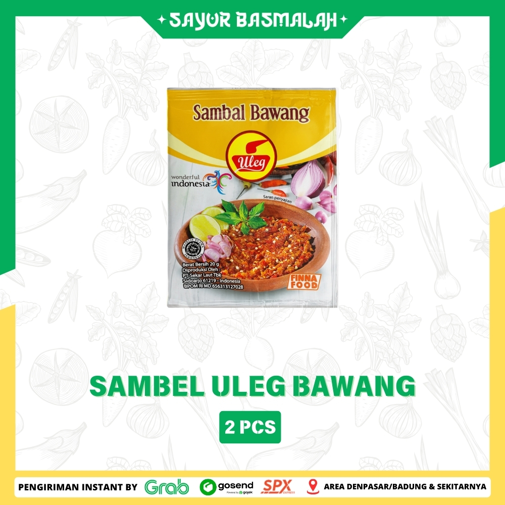 

Sambel Uleg Bawang 2pcs - Sayur Basmalah