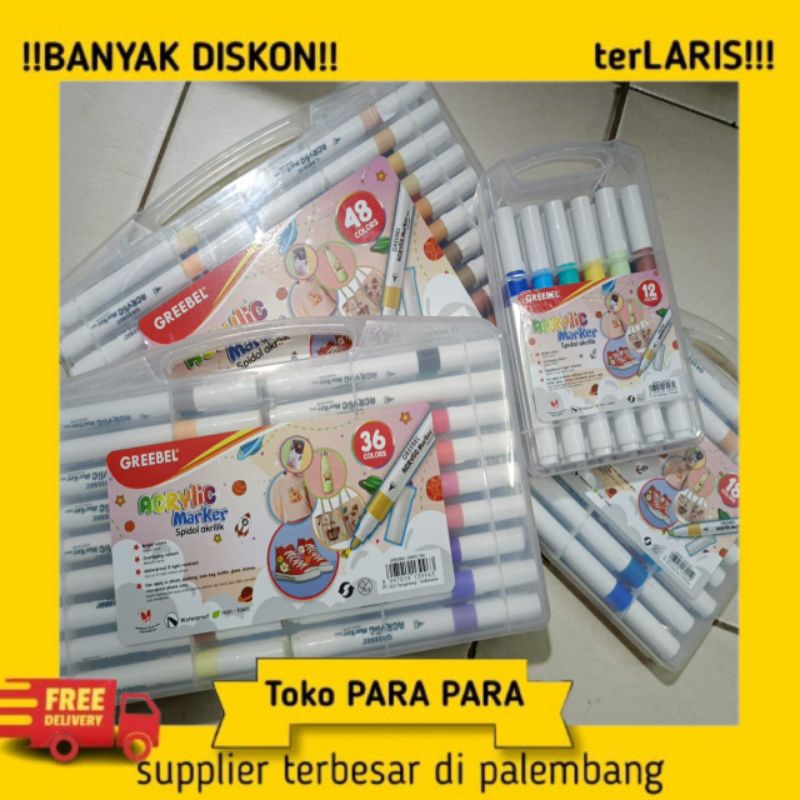 

Spidol Akrilik GREEBEL ACRILIC Marker