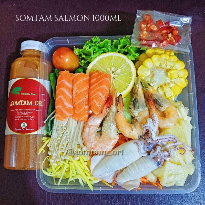 

Somtam Salmon 1000ml