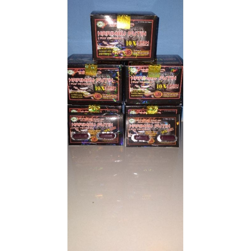 kapsul kuat harimau putih