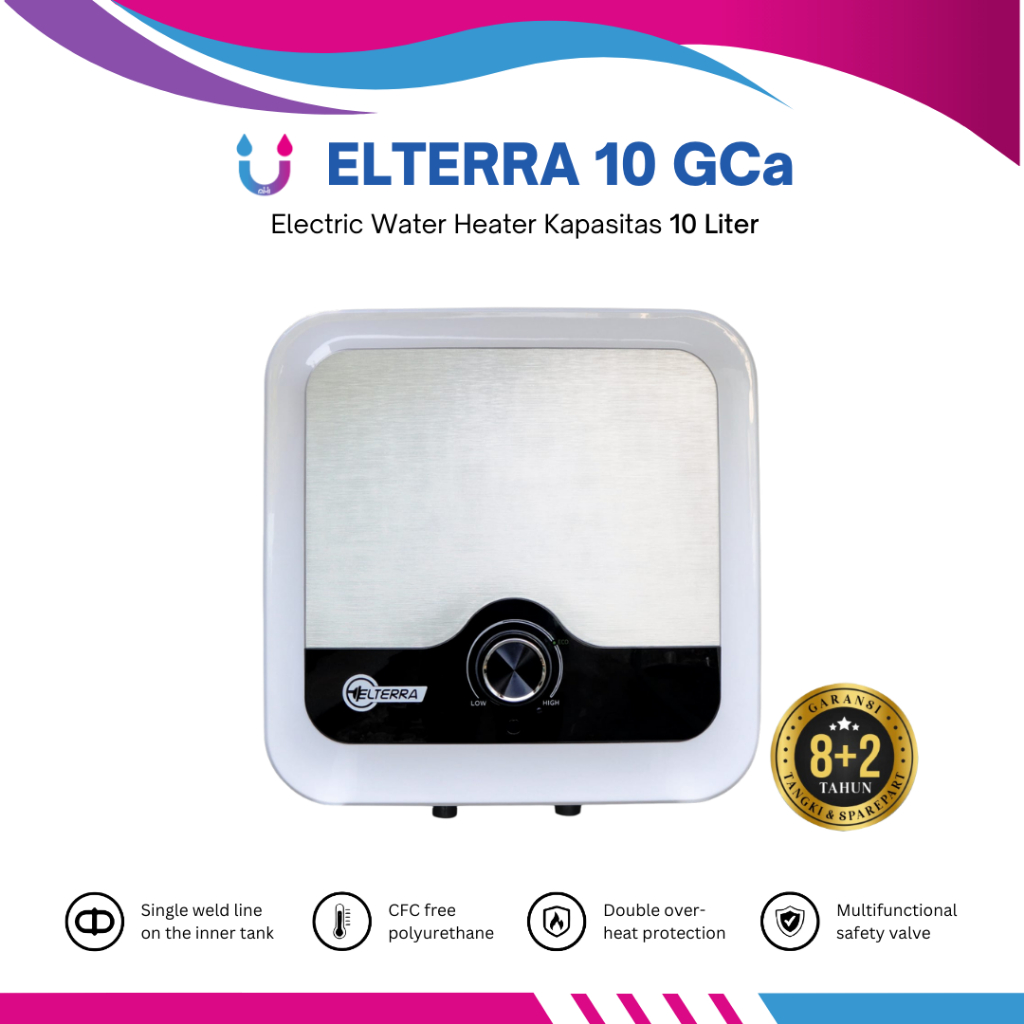 Elterra 10 GCA Pemanas Air Listrik | Kapasitas 10 Liter