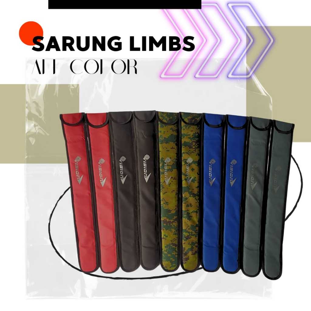 SARUNG LIMBS BUSUR STANDAR RECURVE |TAS TEMPAT LIMBS PANAHAN ARCHERY