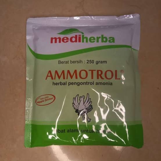 Ammotrol 250 Gram Obat Penghilang Bau Amonia Sapi Ayam Babi Unggas Medion
