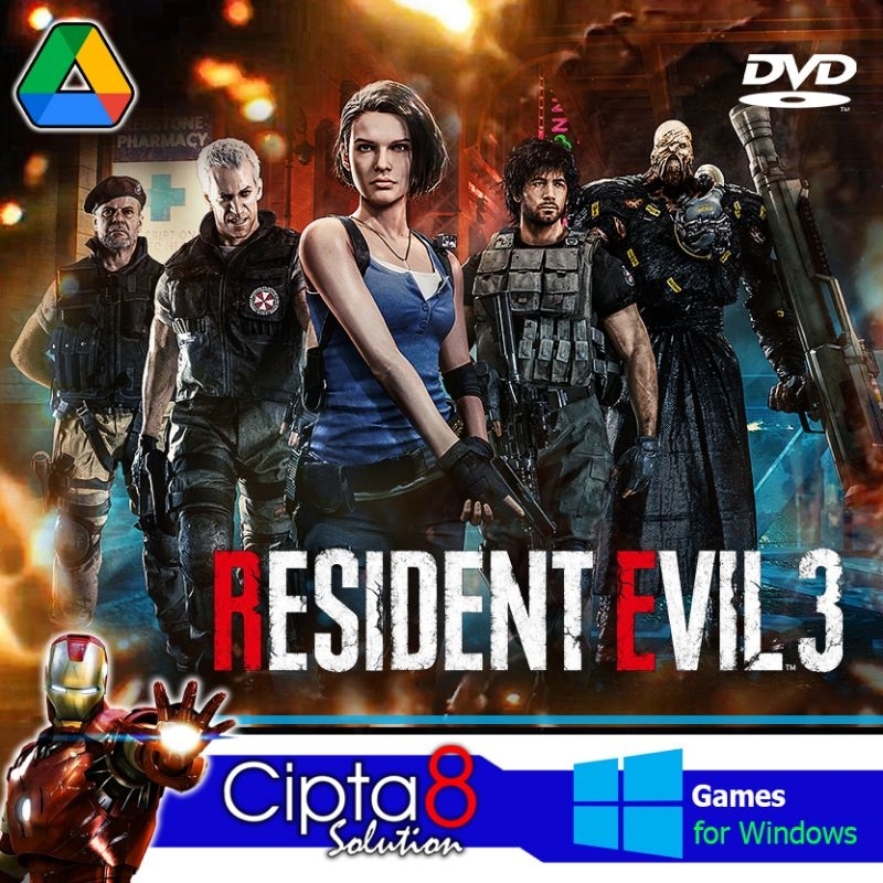 RESIDENT EVIL 3 REMAKE + DLC PC GAME OFFLINE