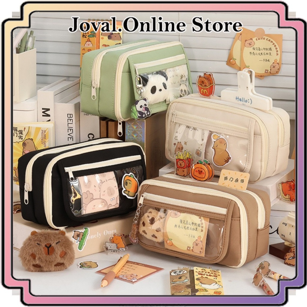 

Al TEMPAT PENSIL KOREA MULTI SEKAT UKURAN JUMBO