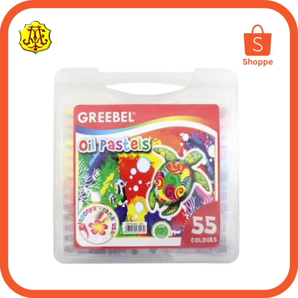 

CRAYON GREEBEL 55 WARNA CASE