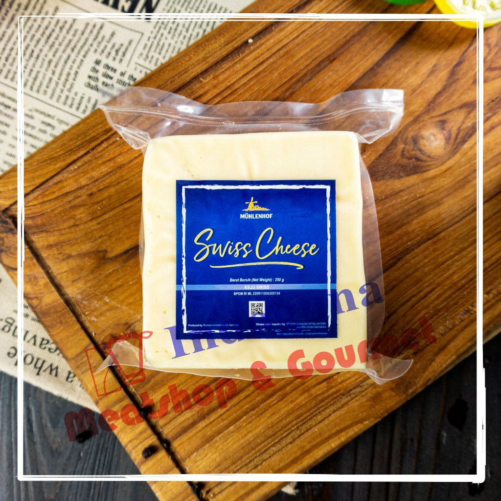 

Muhlenhof Keju Swiss Cheese 250gr