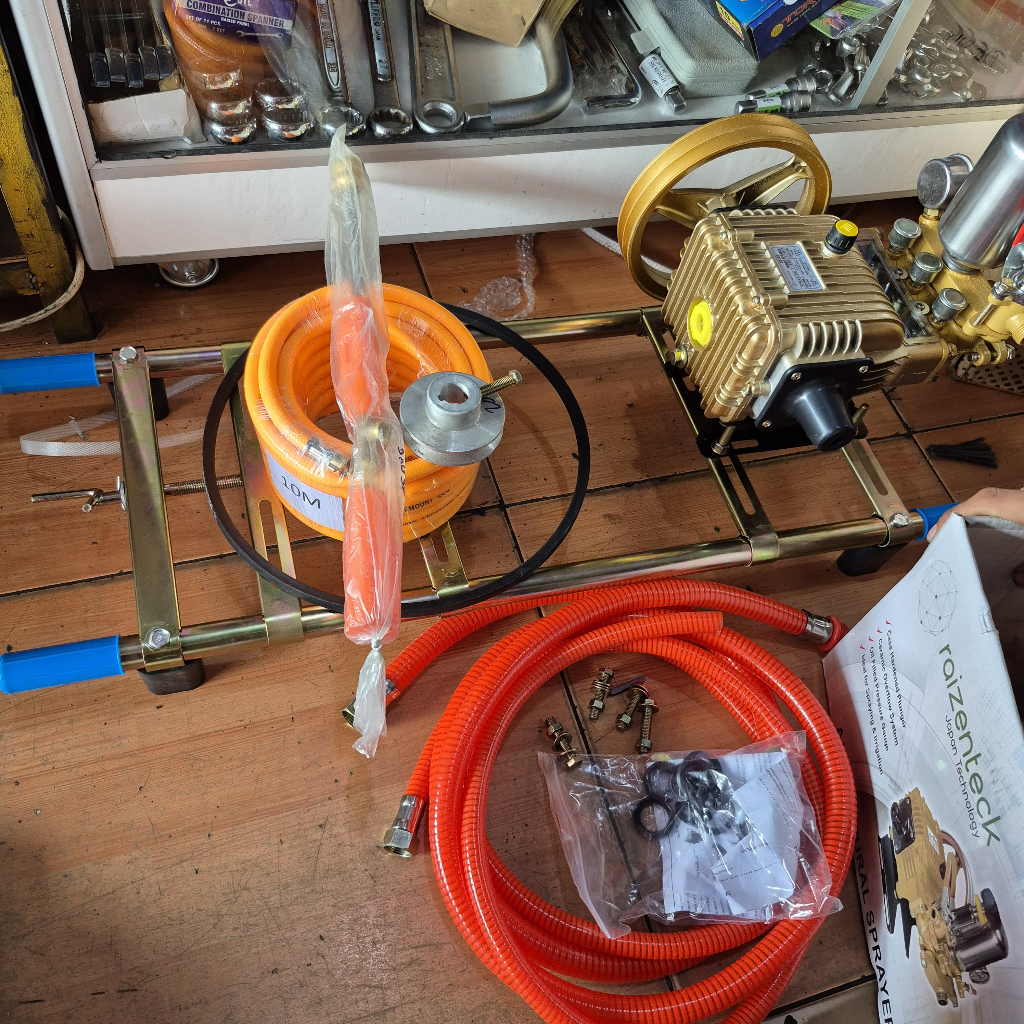 Pompa doorsmeer komplit kaki selang spi pulley mesin oli komplit kecuali mesin engine