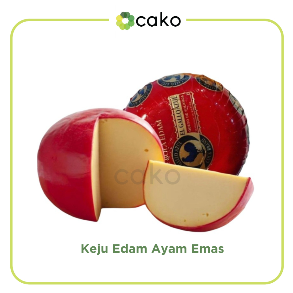 

(REPACK) Keju Edam Cap Ayam Emas / Keju Edam Bola