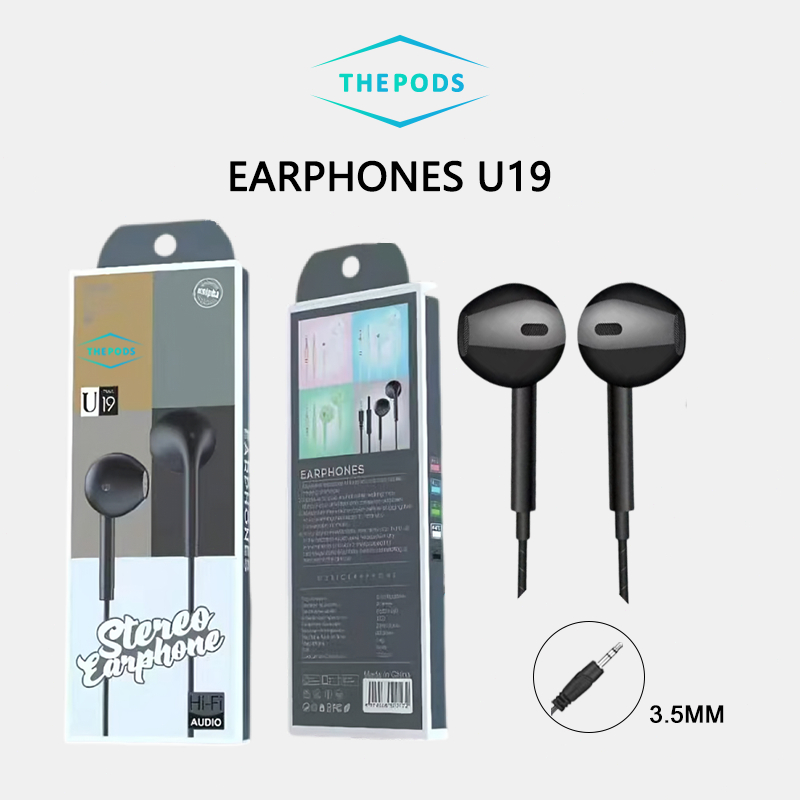 THEPODS Earphones U19 HiFi Audio Mate