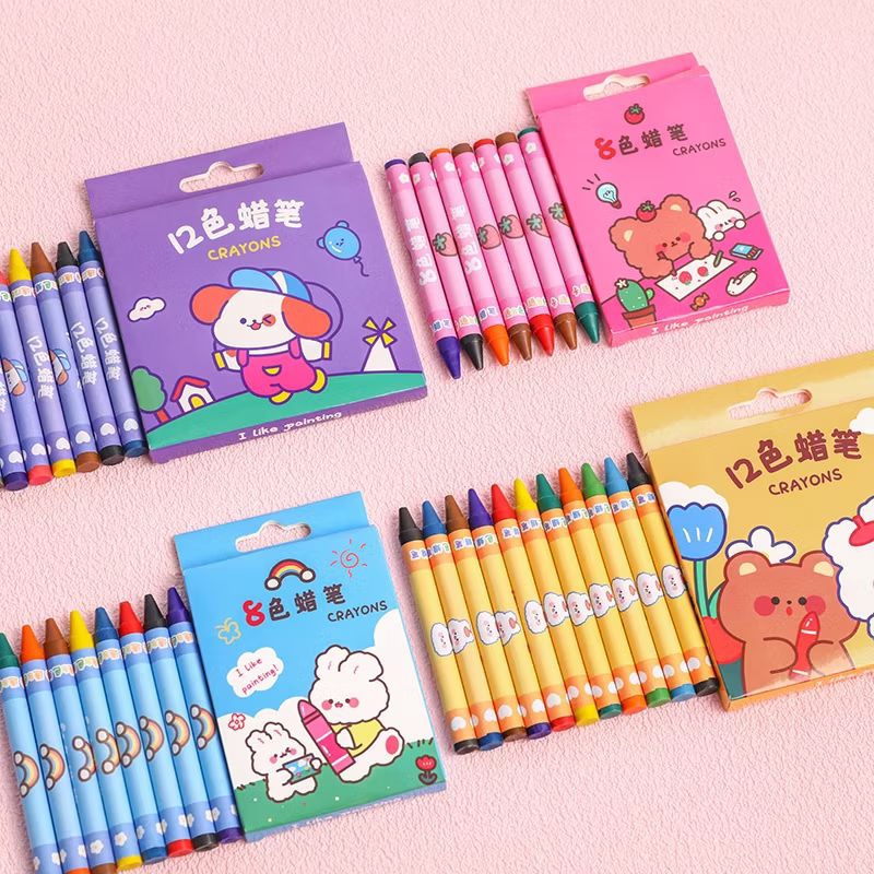 

CRAYON MINI ISI 8 DAN 12 MOTIF LUCU / CRAYON MEWARNAI UNTUK ANAK ISI 8 DAN 12