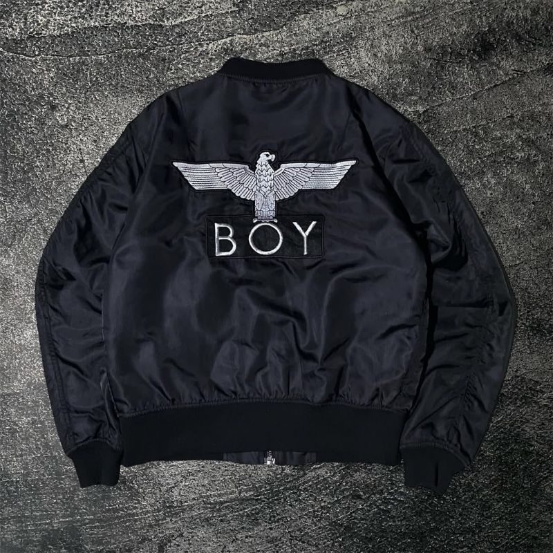 Bomber jacket boy london jaket MA-1 full bordir luxury jaket original brand