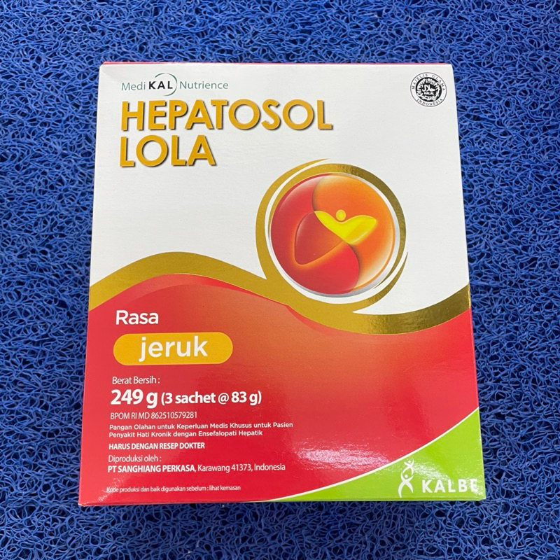 

HEPATOSOL LOLA RASA JERUK 249 gr | Nutrisi kesehatan hati spesifik