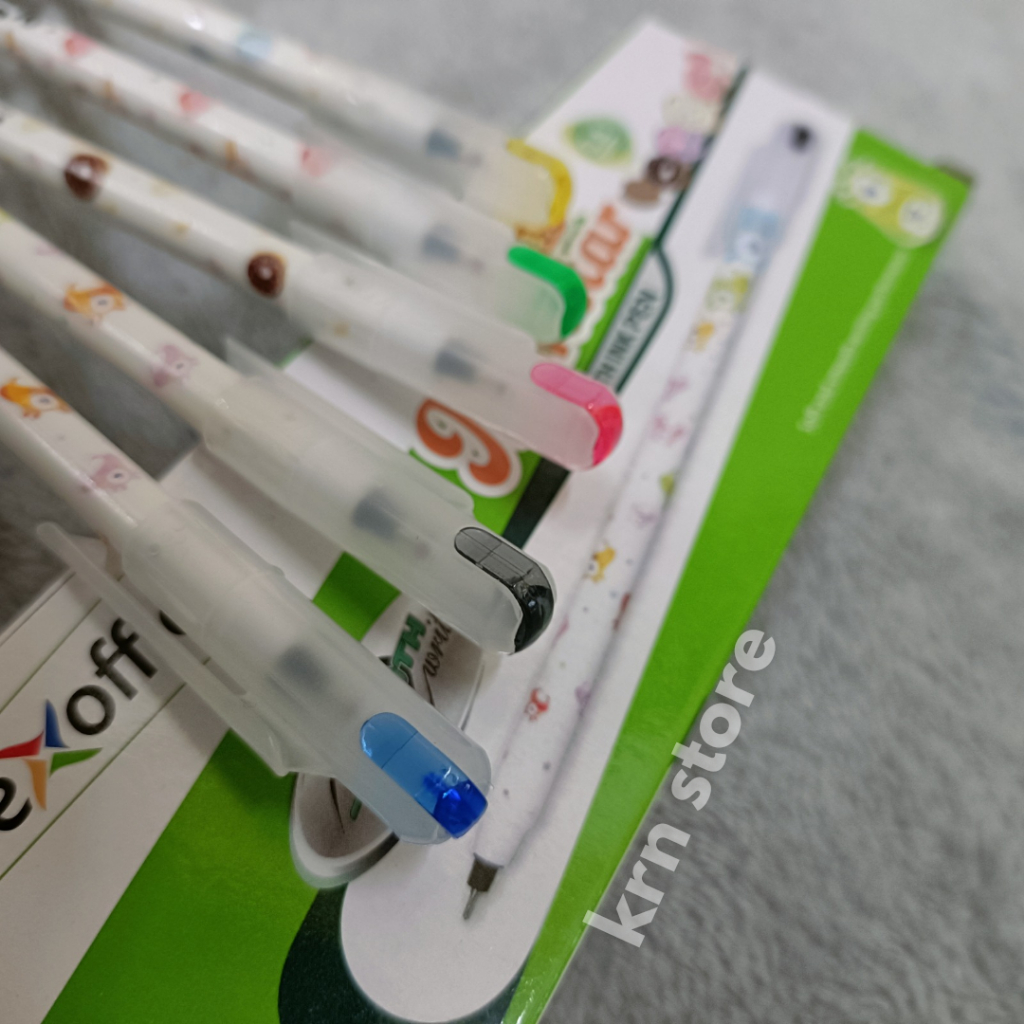 

FLEXOFFICE Pen Monstar//Bolpoint Flexoffice Monstar//Bolpoin murah//Pulpen Gel Monstar 0.6mm