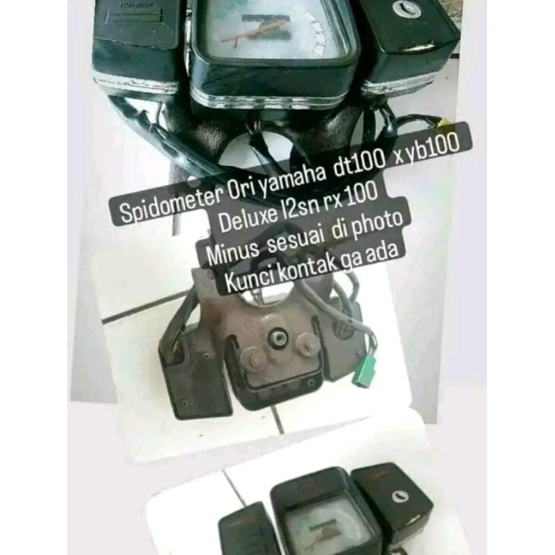 SPIDOMETER YAMAHA L2 SUPER L2SN DT100 ORIGINAL COPOTAN SPEEDOMETER YT115 L2 SUPER SEKEN ORI