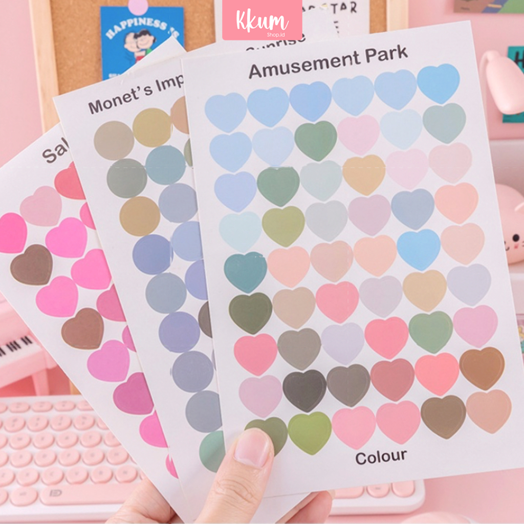 

Stiker jurnal heart/ Stiker diy/ Stiker diary/Deco Scrapbook/Stiker mix lucu diary