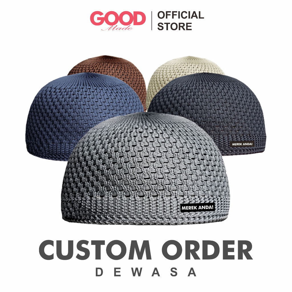 GOOD MADE - [CUSTOM ORDER] Peci Rajut Dewasa Elastis