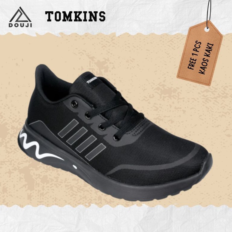 KODE C74J Tomkins Necropolis sepatu sekolah Tomkins original NEW ARRIVAL