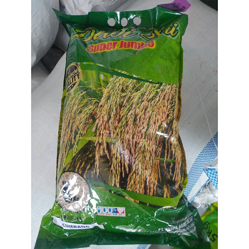 BENIH PADI UNGGUL LOGAWA ,INPARI 32,42,48,49,50 cakrabuana Ciherang jumbo KEMASAN 5KG bisa cod