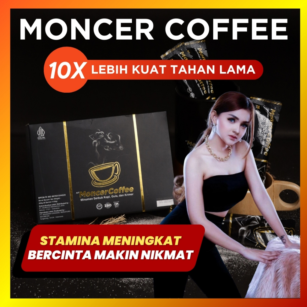 

KOPI MONCEER ORIGINAL BPOM HALAL - MINUMAN STAMINA BANTU MENJAGA KESEHATAN VITALITAS PRIA DIRANJANG