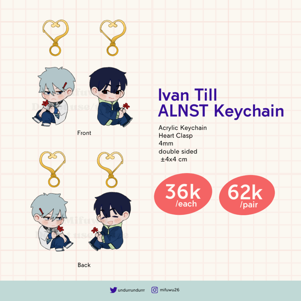 Ivan Till Alien Stage Alnst Keychain