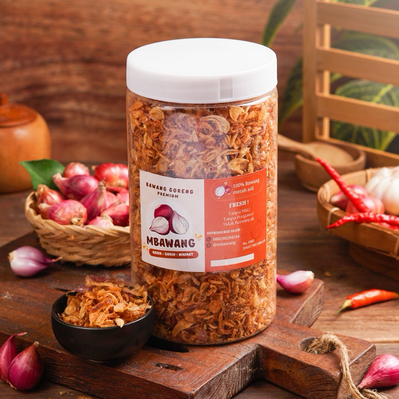

Bawang Merah Goreng Premium / Fried Shallots 350 Gram
