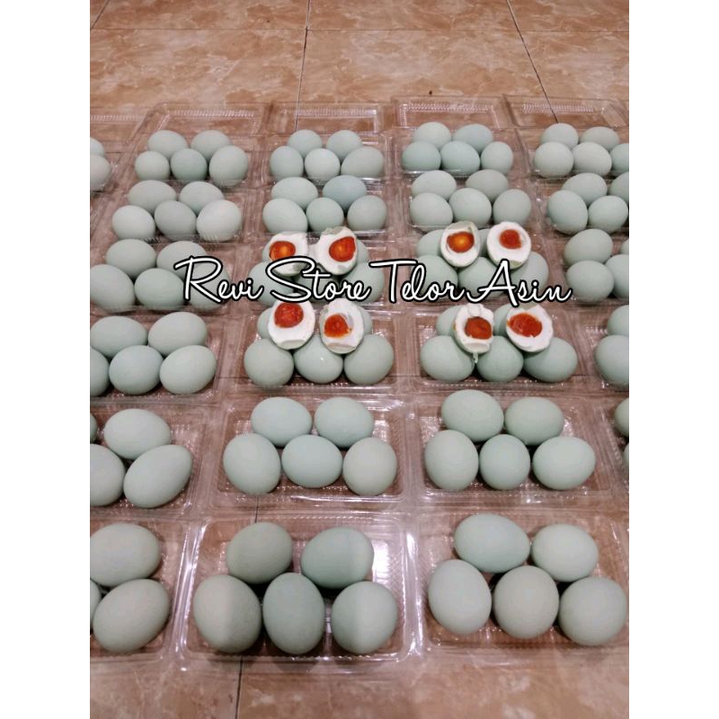 

Telur Asin Masir dan Mantab 1Pack (Isi 5 Pcs)