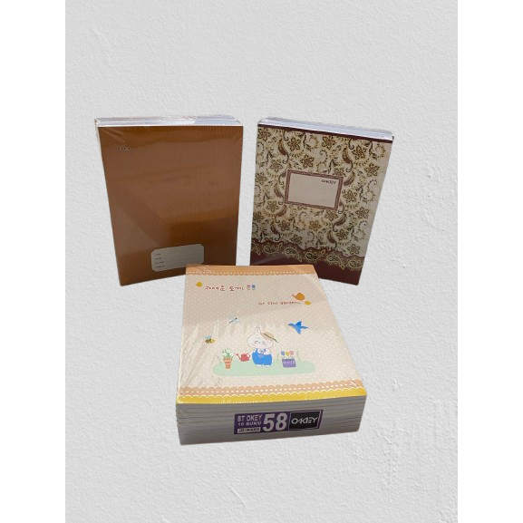 

Buku Tulis Okey 58 Lembar (Isi 1 pcs)
