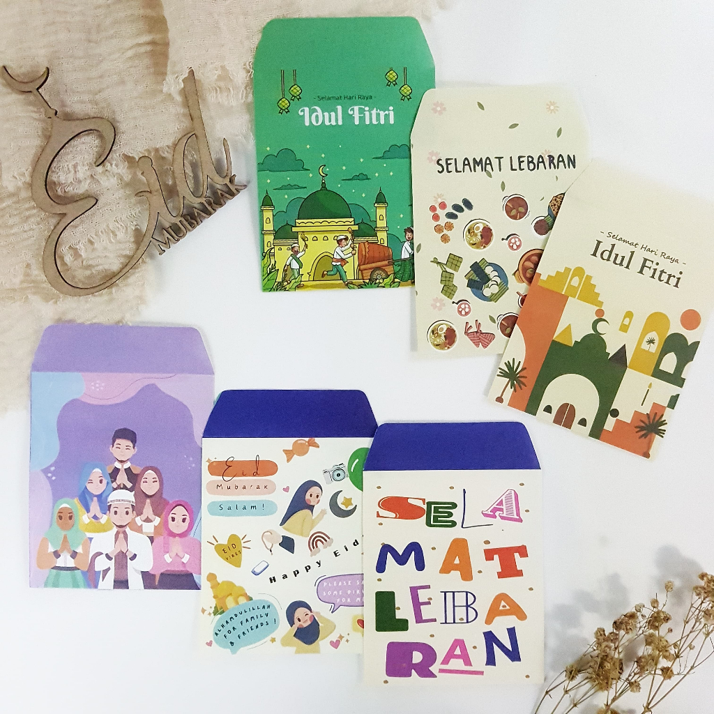 

Amplop Lebaran Kecil Paket Murah – Desain Lucu & Unik Cocok untuk Anak