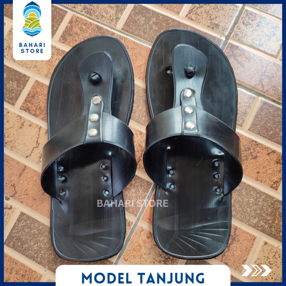 KODE B93J Sandal  sandal pria  Sandal Jepit Terompah zaman dahulu bahan KARET BAN BEKAS model 3