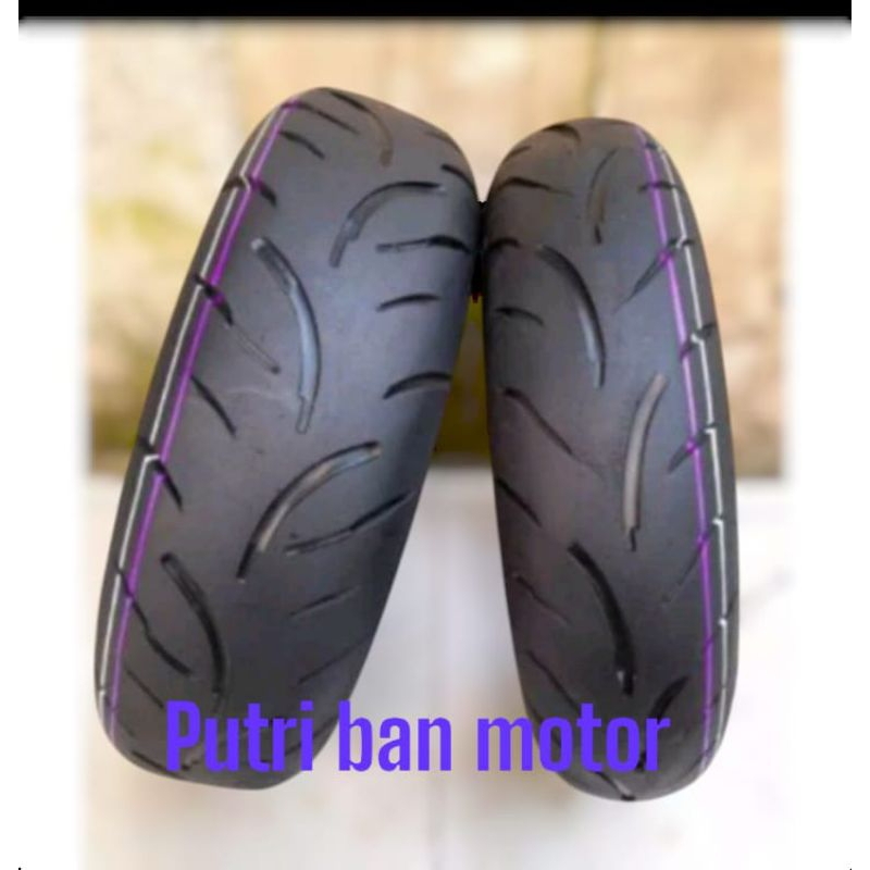 sepasang ban nmax tubles ukuran 140/70-13 110/70-13
