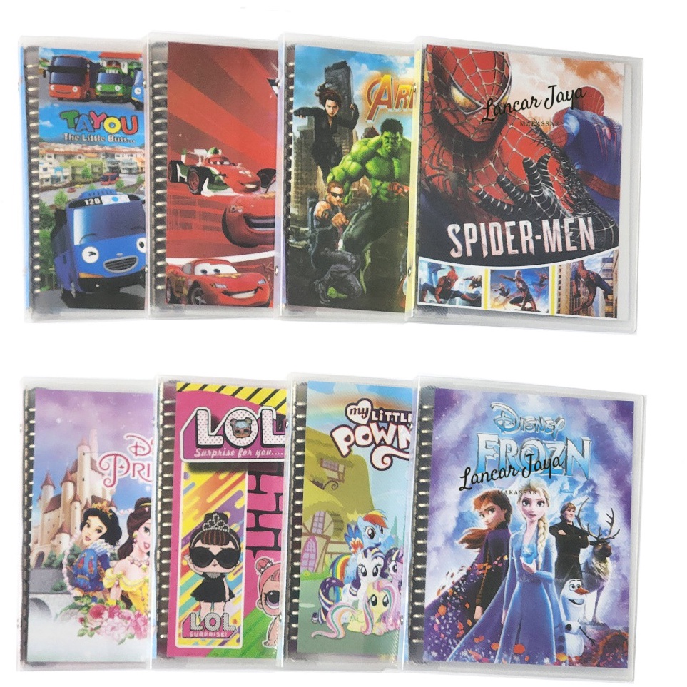 

Big Promote Binder Note A5 Fancy Karakter 2 Ring