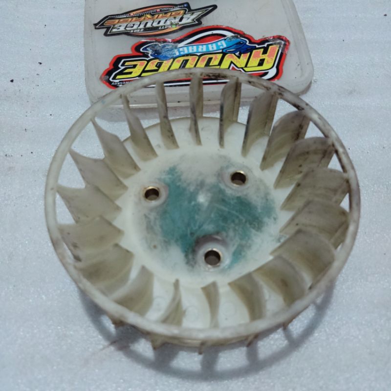 kipas Magnit magnet mesin Velg ring 12 tapak lebar sanex hussar cpi 100cc matic 2tak 2t Oryginal sec