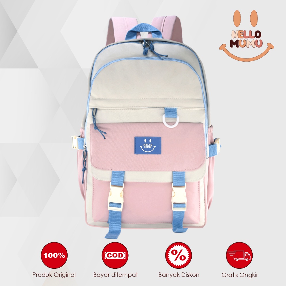 Penjualan Terbanyak Hellomumu Backpack URSULA BAG  HM275