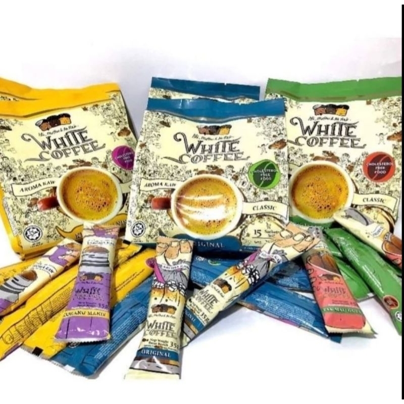 

Ali Muthu Ah hock 3in1 White Coffee | Alimuthu White Coffee