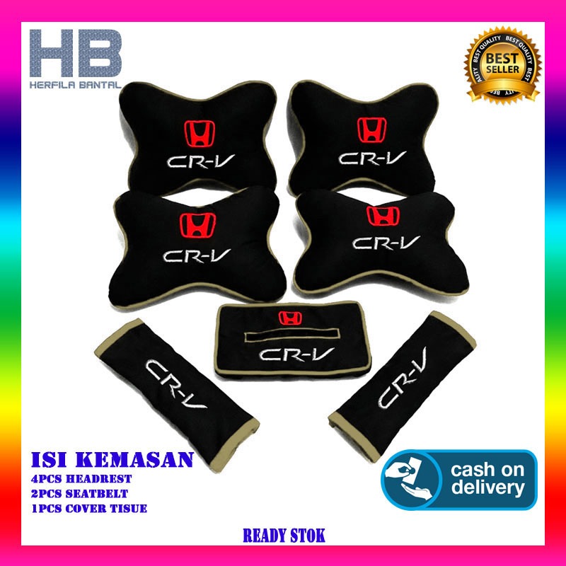 promo bantal mobil Honda CRV aksesoris interior mobil Honda CRV