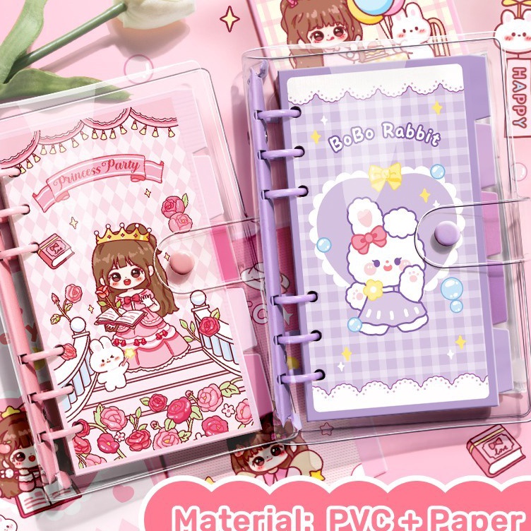 

Diskon Khusus Binder note lucu aesthetic Notebook journal kartunBuku catatan harian isi ulang looseleaf anak Agenda diary notepad karakter Buku tulis sekolah kantor pelajar Scrapbook Daily planner