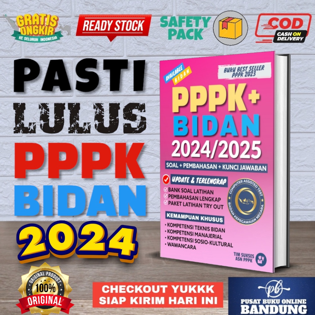 KODE T46X BUKU PPPK BIDAN 224225 PPPK BIDAN 224 CPNS KEBIDANAN 224