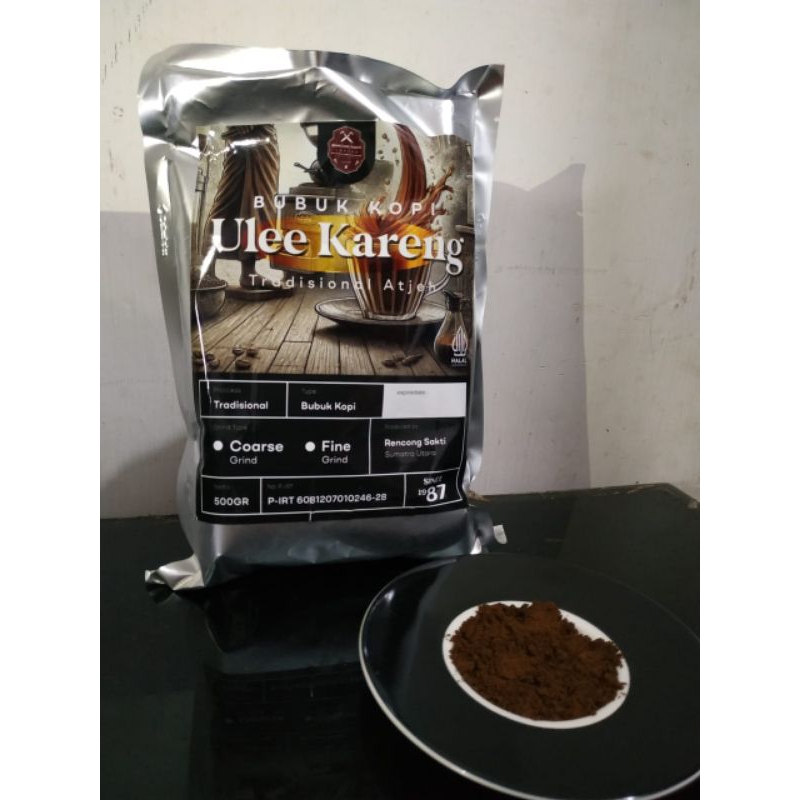 

bubuk kopi tradisional khas indonesia