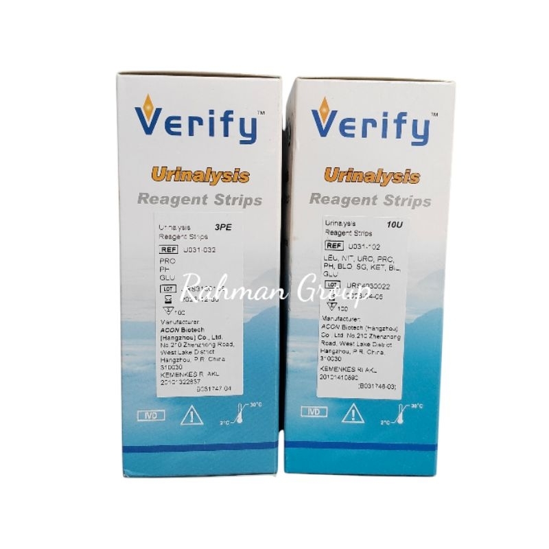 Verify 10 Parameter/strip test urine verify 10P/Reangen strip verify 10P