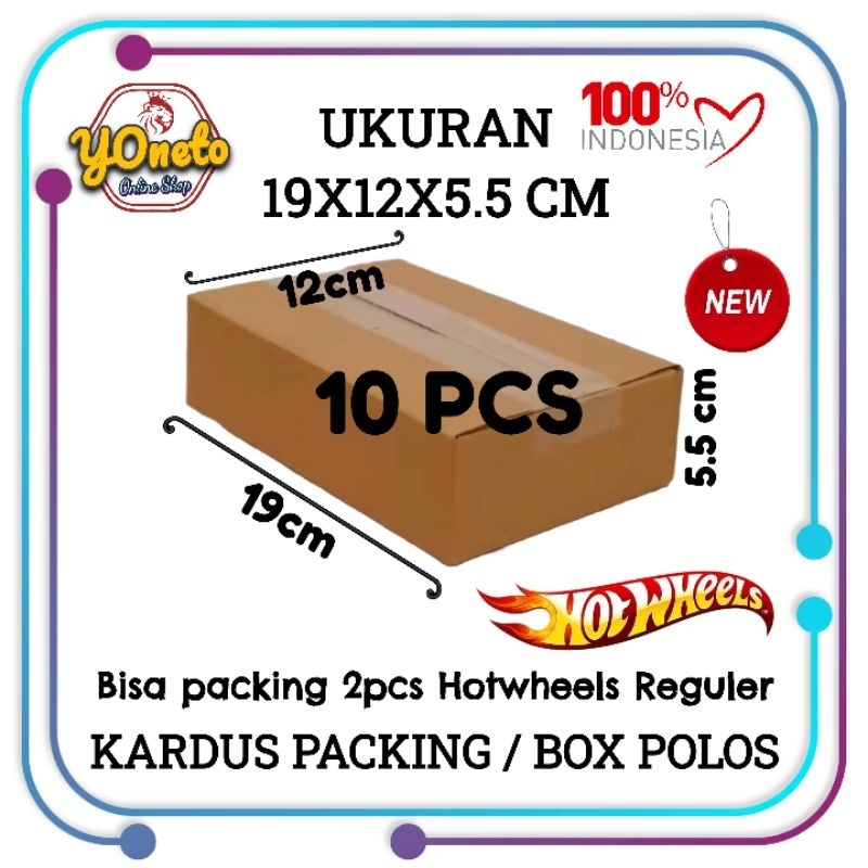

Dus Packing / Box Paket / Kardus Polos 10PCS (Ukuran 19x12x5.5cm)
