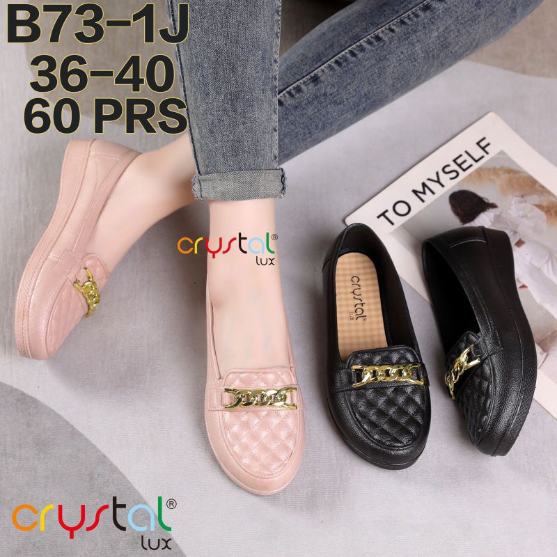 Sepatu Wanita Korea Flatshoes Rantai Jelly | sepatu jelly wanita kekinian | sepatu kerja flatshoes |