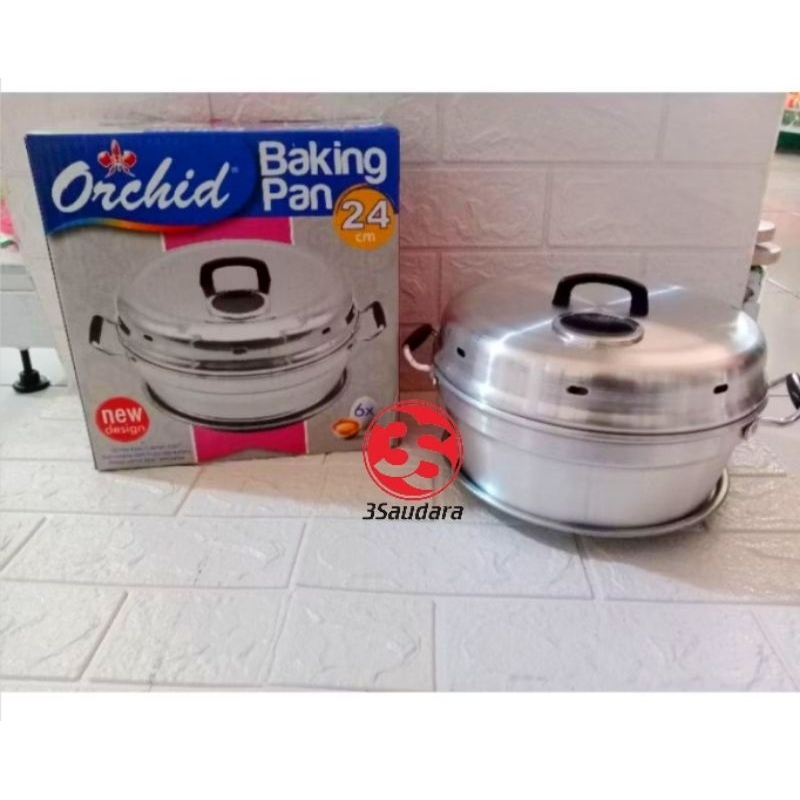 BAKING PAN TUANGAN BOLU / BAKING PAN ORCHID