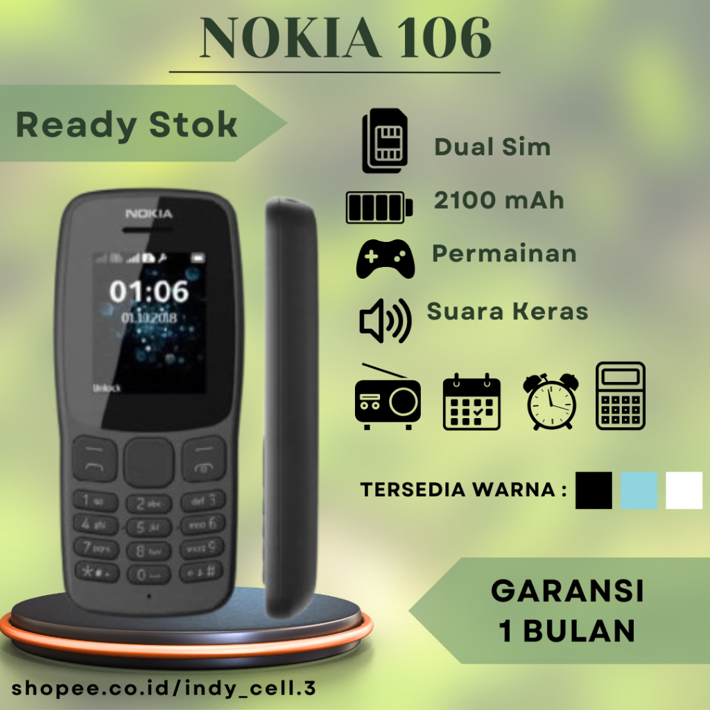 Hp Nokia 106 Hp Nokia Nokia Jadul Nokia 106 Handphone Nokia Jadul Nokia Jadul Handphone Jadul